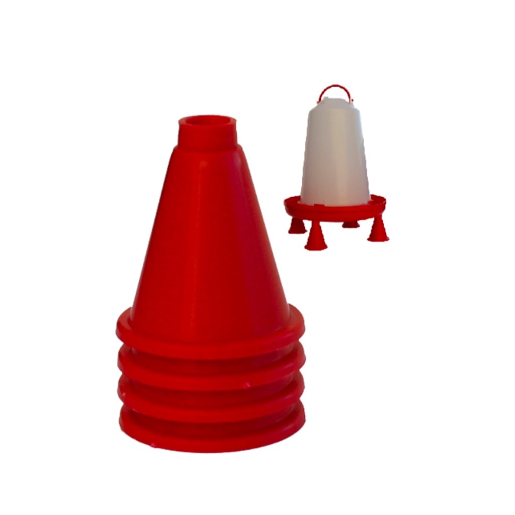 KIT 4 PIEDINI PER ABBEVERATOIO PLASTICA C/MANICO